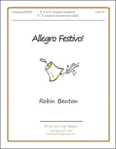 Allegro Festivo! Handbell sheet music cover